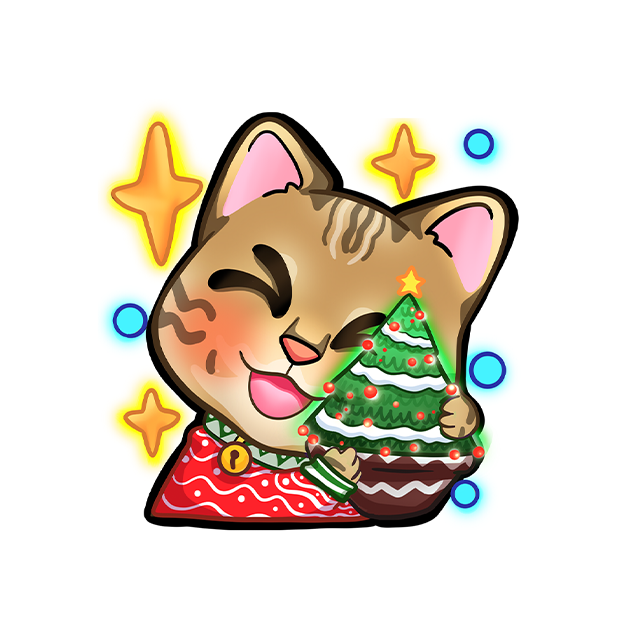 MissRae's Christmas Hug Sticker