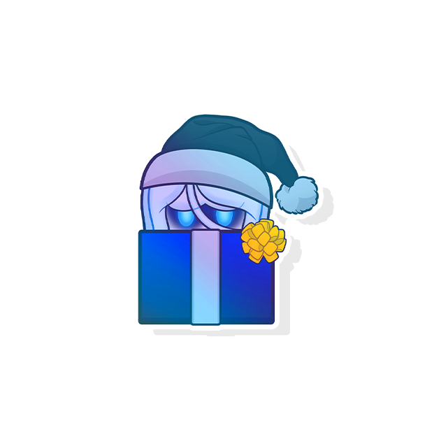BansheeBoo's Christmas Present Sticker
