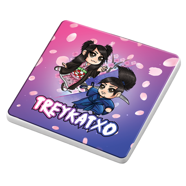 TreyKatxo Halloween Ceramic Coaster