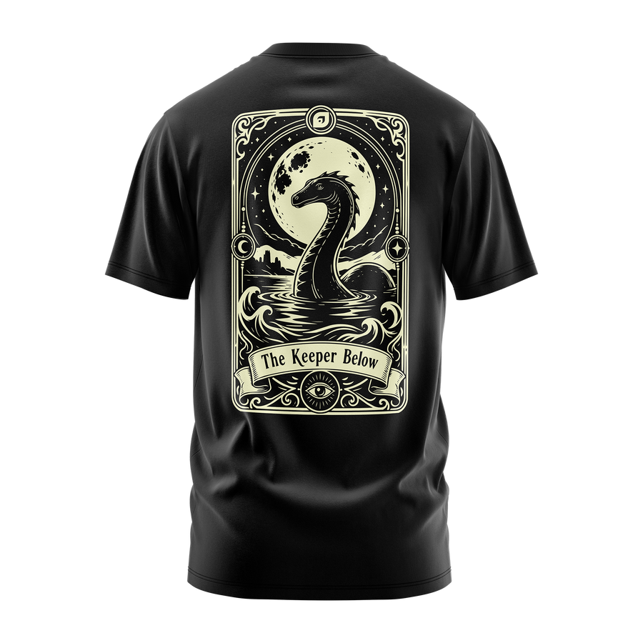 Loch Ness Monster Tarot T-Shirt back