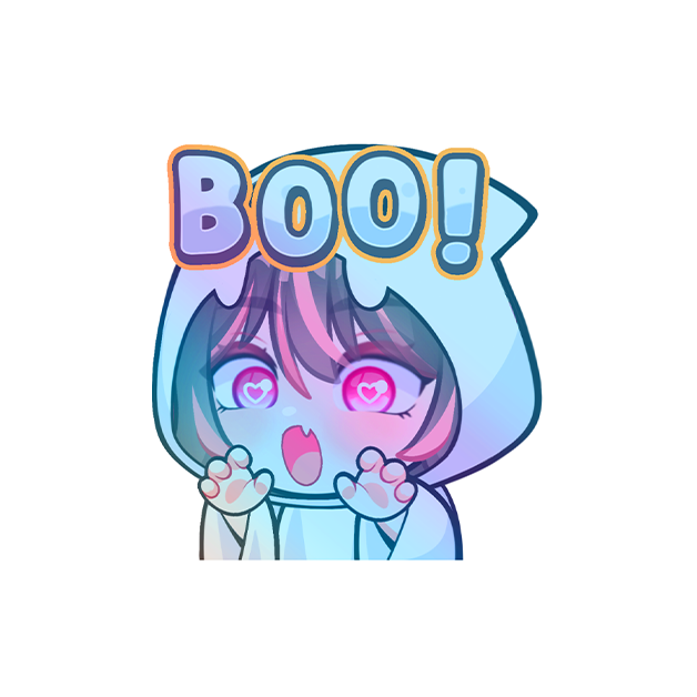 Nikkinami's Boo Sticker