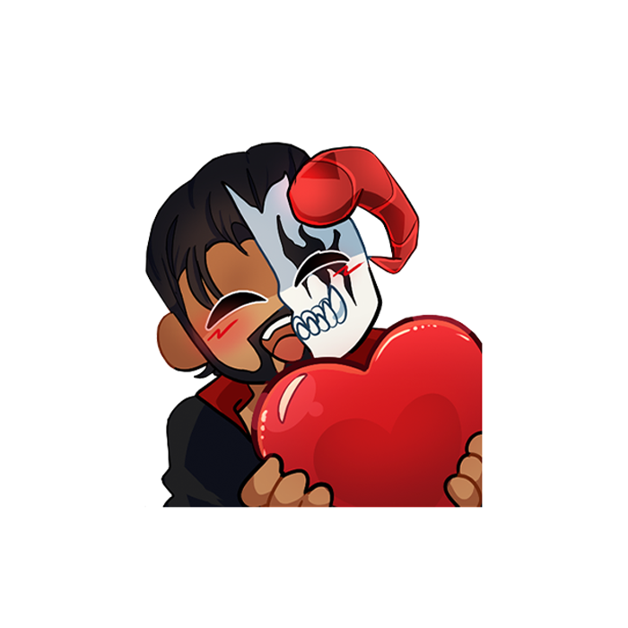 L21saac's Heart Sticker