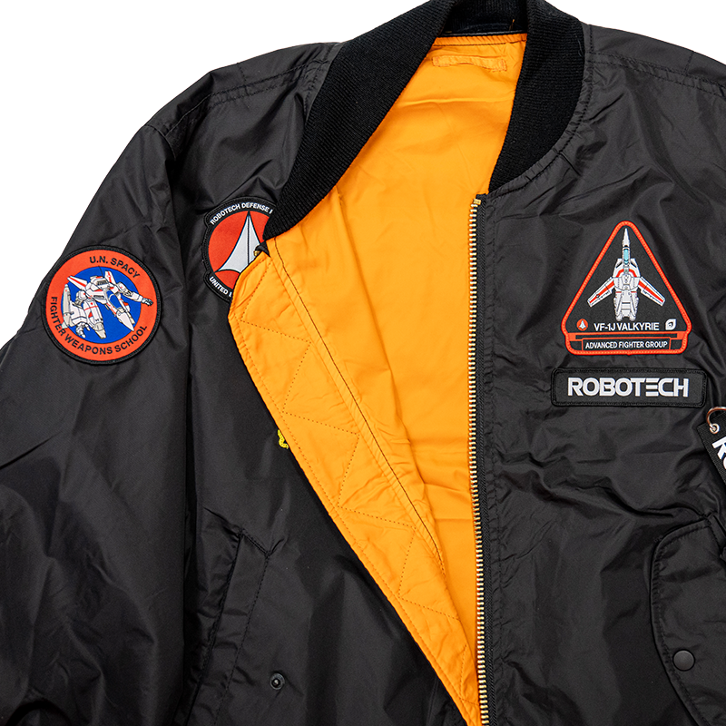 Robotech x ADVANCED Fighter Group Limited-Edition Bomber Jacket