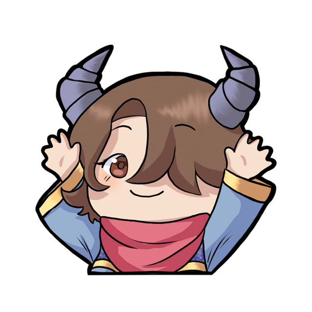 Loon Moon Cheer Sticker