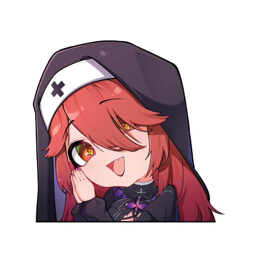 HeavyMetalMay Peeker Sticker