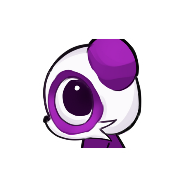 Melmie Side Eye Sticker