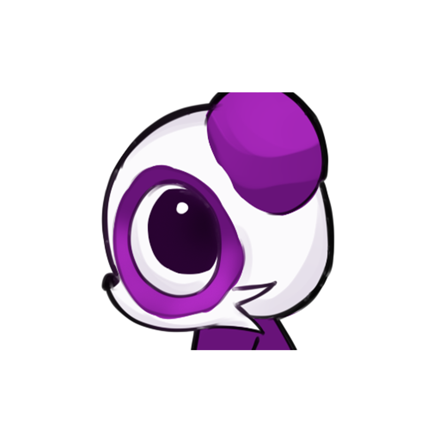 Melmie Side Eye Sticker