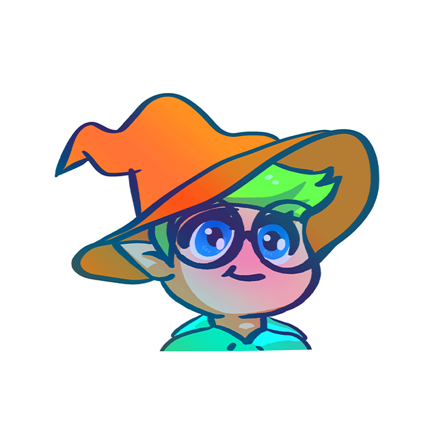 Mermy's Witch Sticker