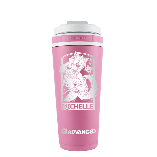 Michelle Free Hugs Custom 26oz Shaker - Pink