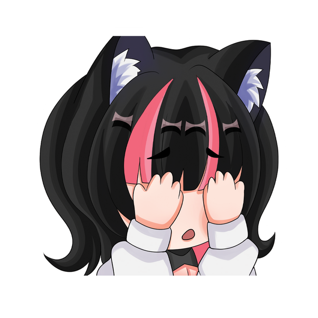 Michelle FreeHugs Shy Sticker