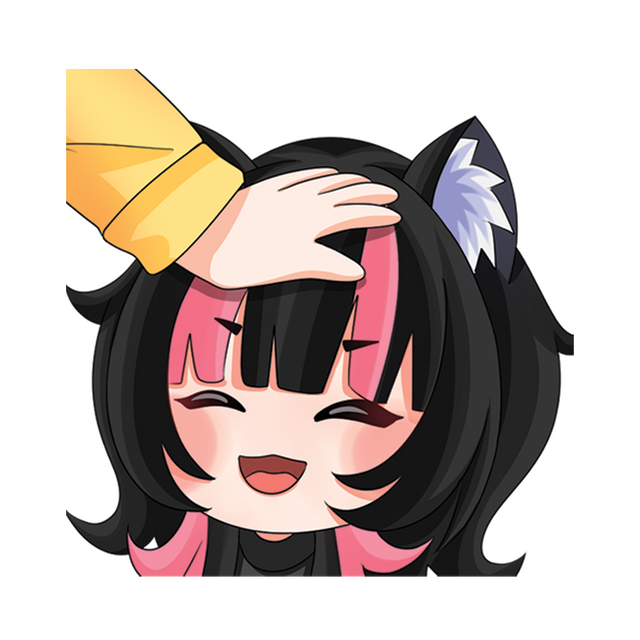 Michelle FreeHugs Head Pats Sticker