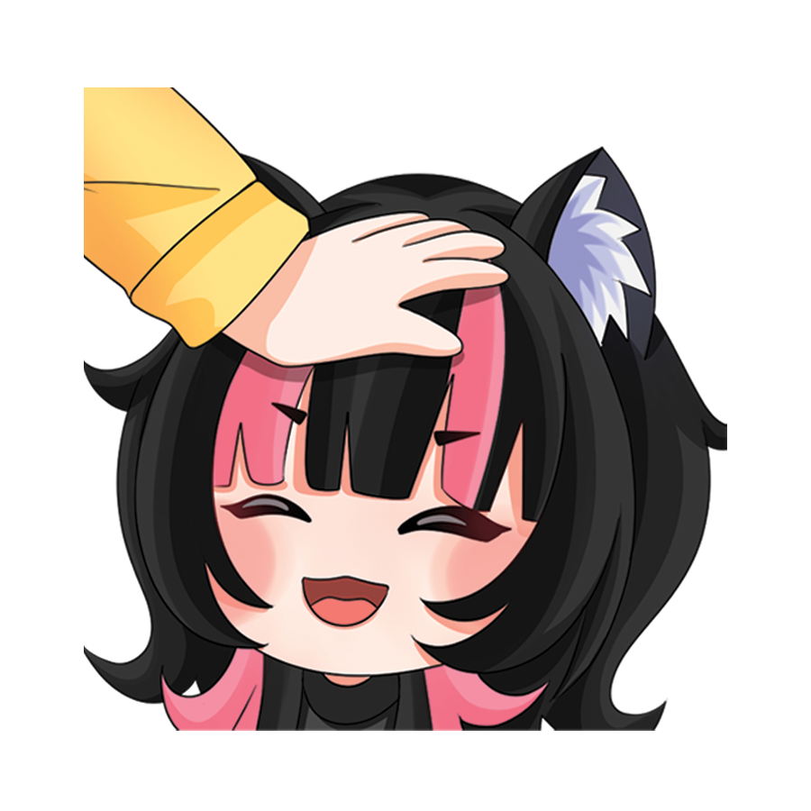 Michelle FreeHugs Head Pats Sticker