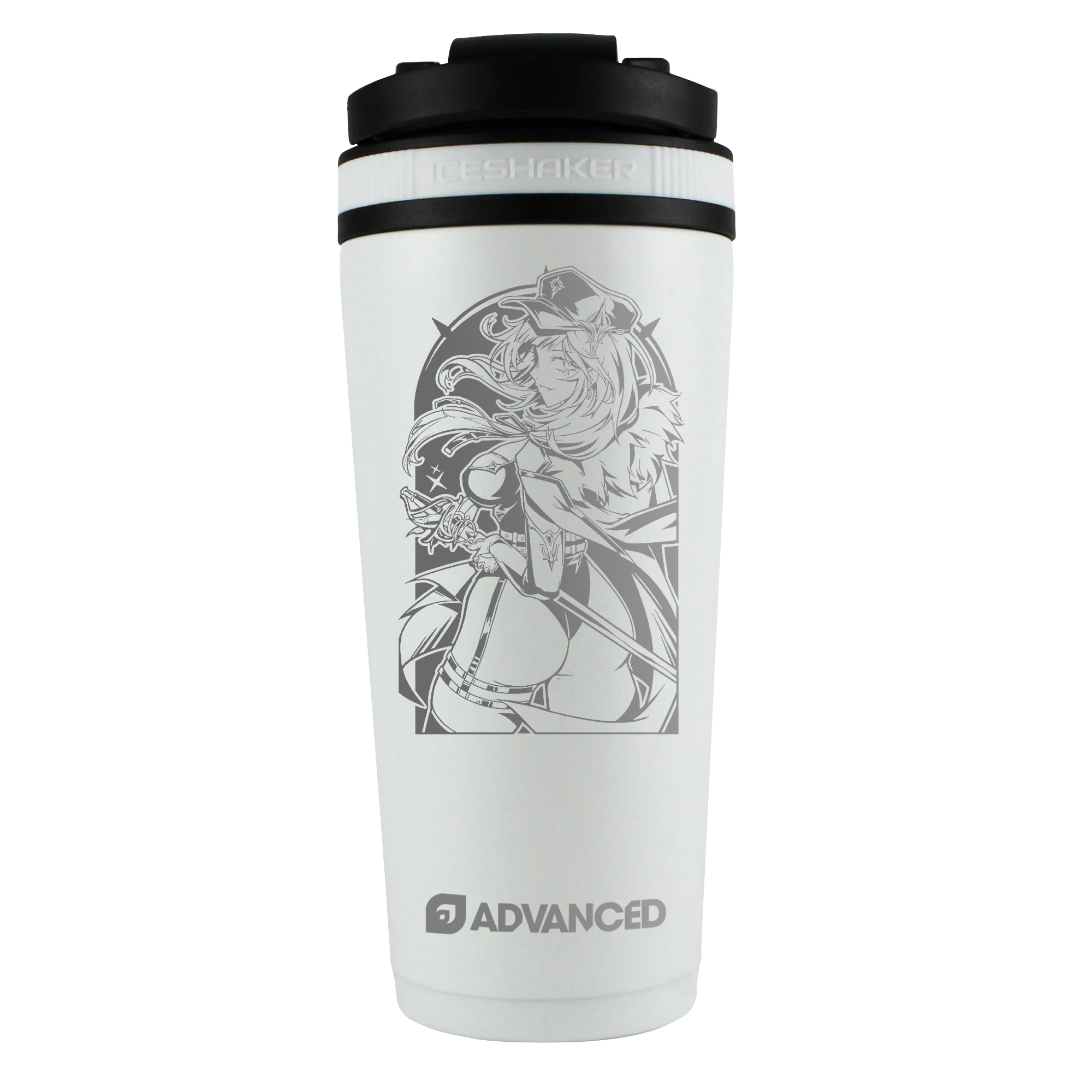 Milkie Custom 26oz Ice Shaker - White