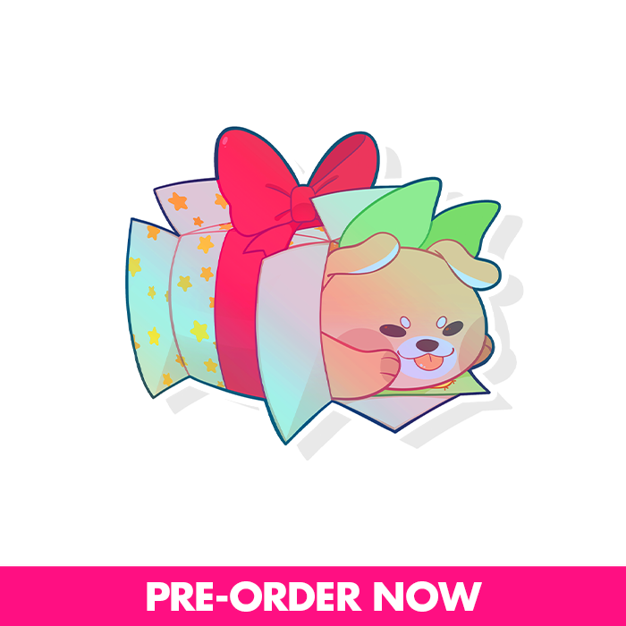 Renn's Christmas Mochi Slide Sticker