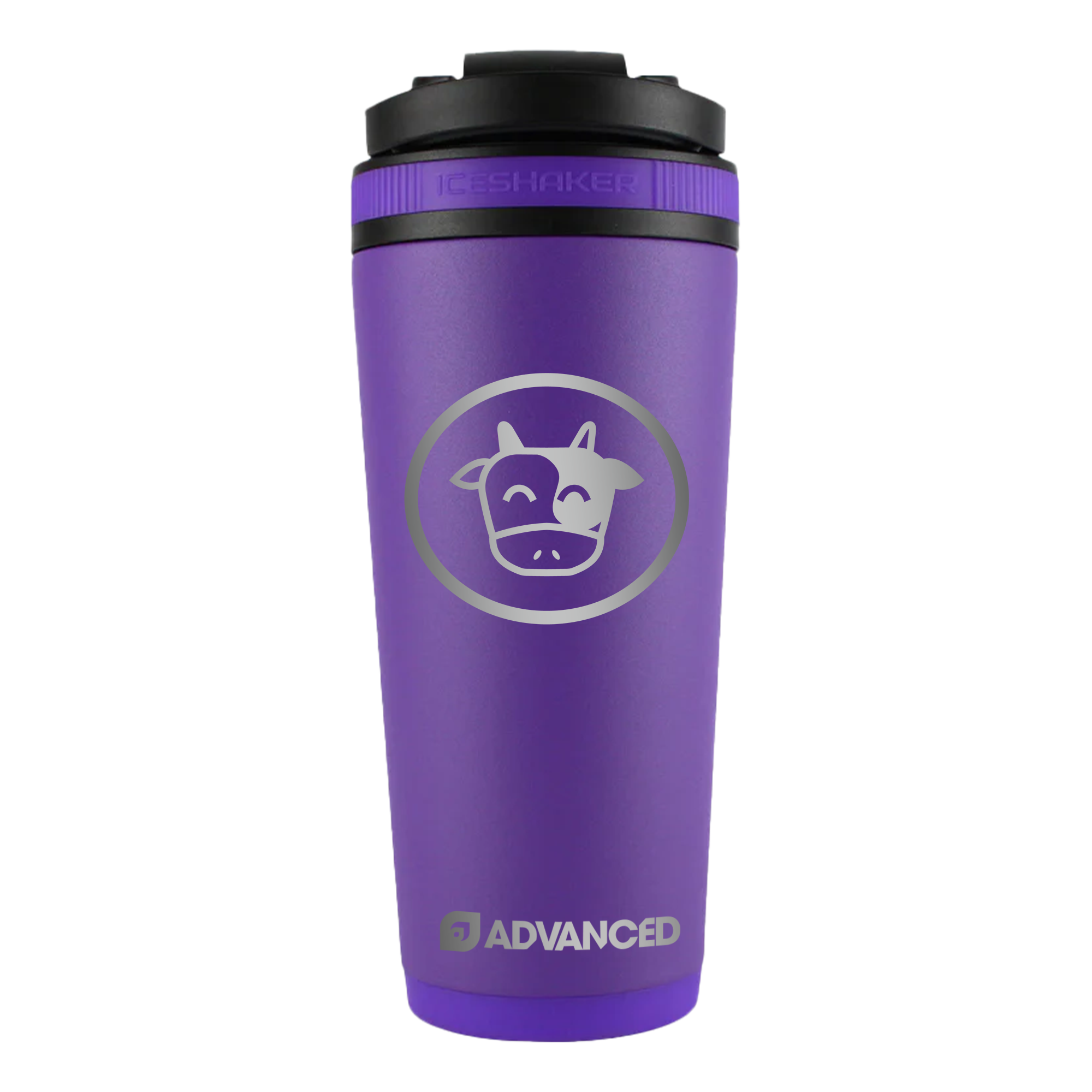 Pokeaim's Moo Moo Milk 26oz Ice Shaker - Purple