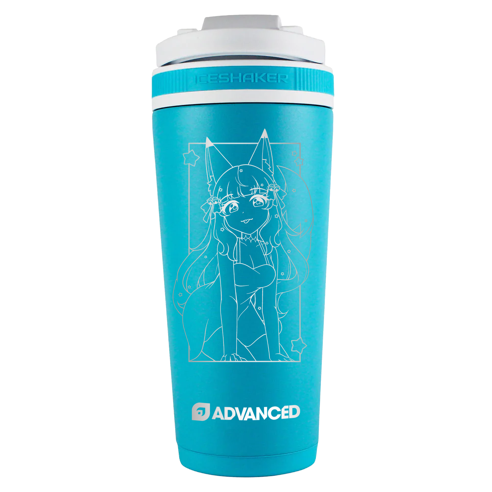 Nini Custom 26oz Ice Shaker - Caribbean Blue