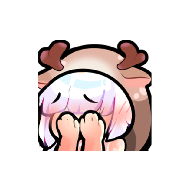 Arisu's Christmas Reindeer Sticker