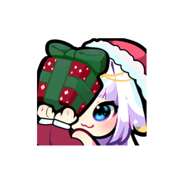 Arisu's Christmas Present Sticker