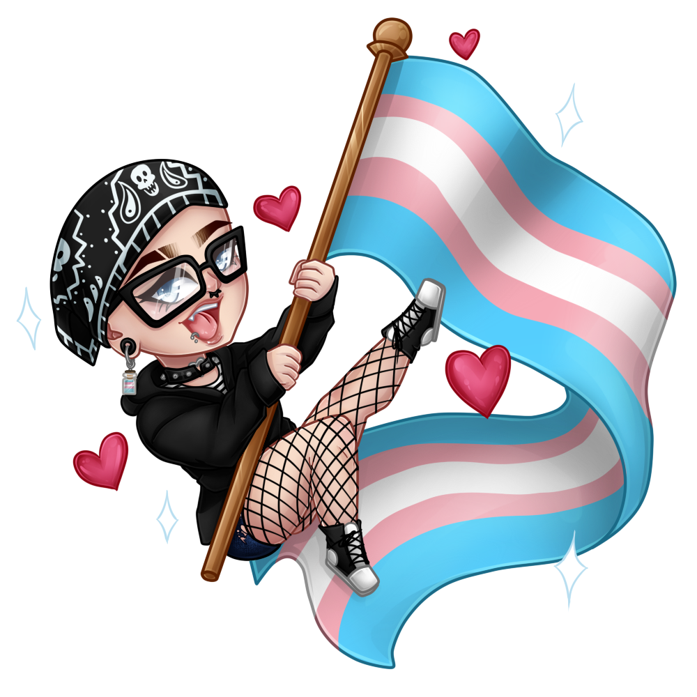 Riot's Pride Trans Sticker