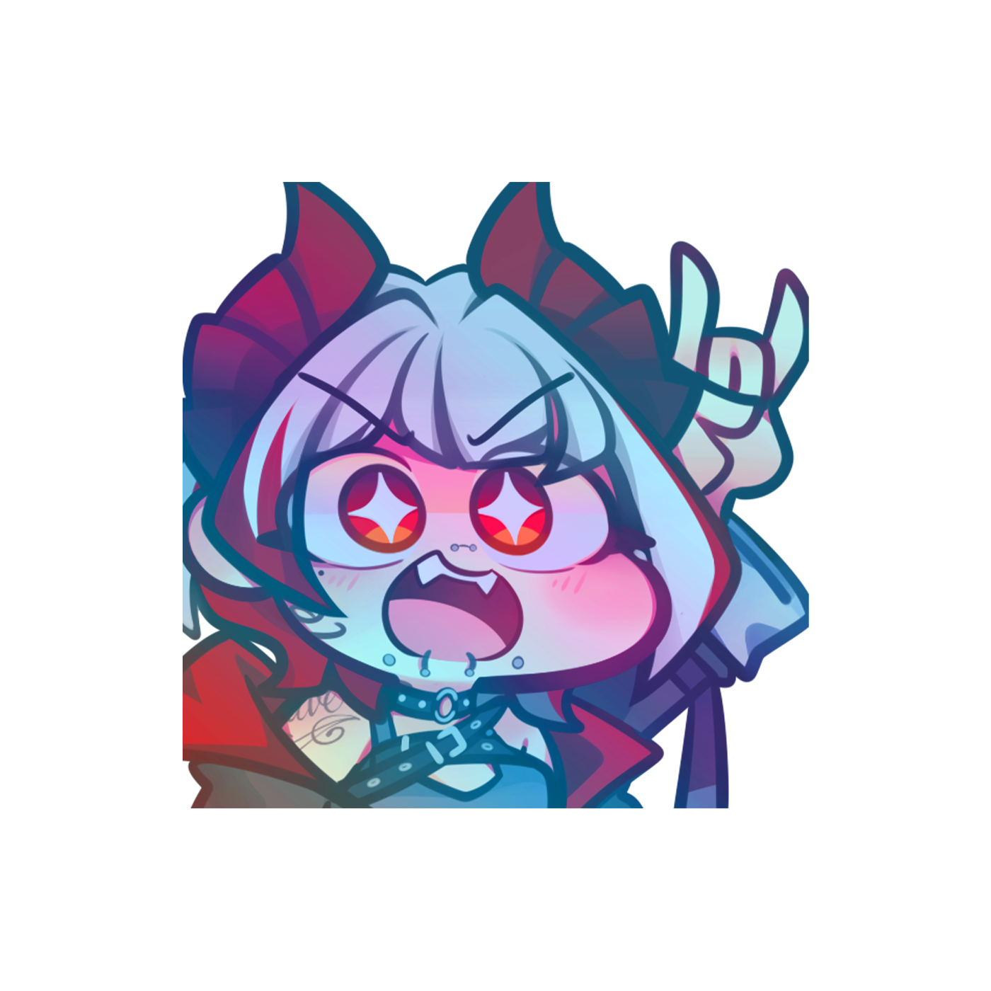 Vexmlk Rockstar Sticker