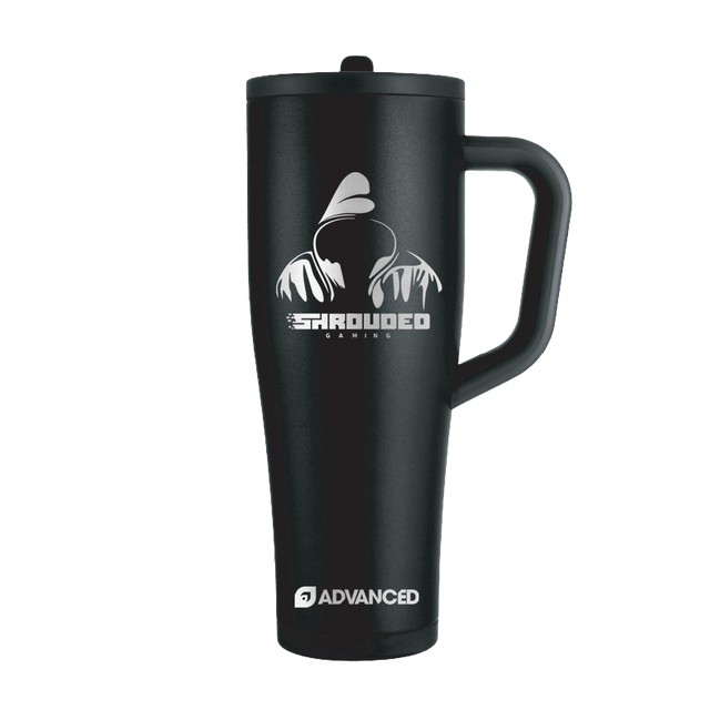 Shrouded Gaming V2 Custom 40oz Legend Series Ice Shaker - Black