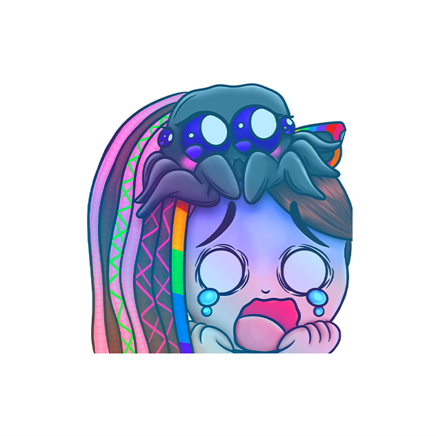 GagaValkyrie Scared Sticker