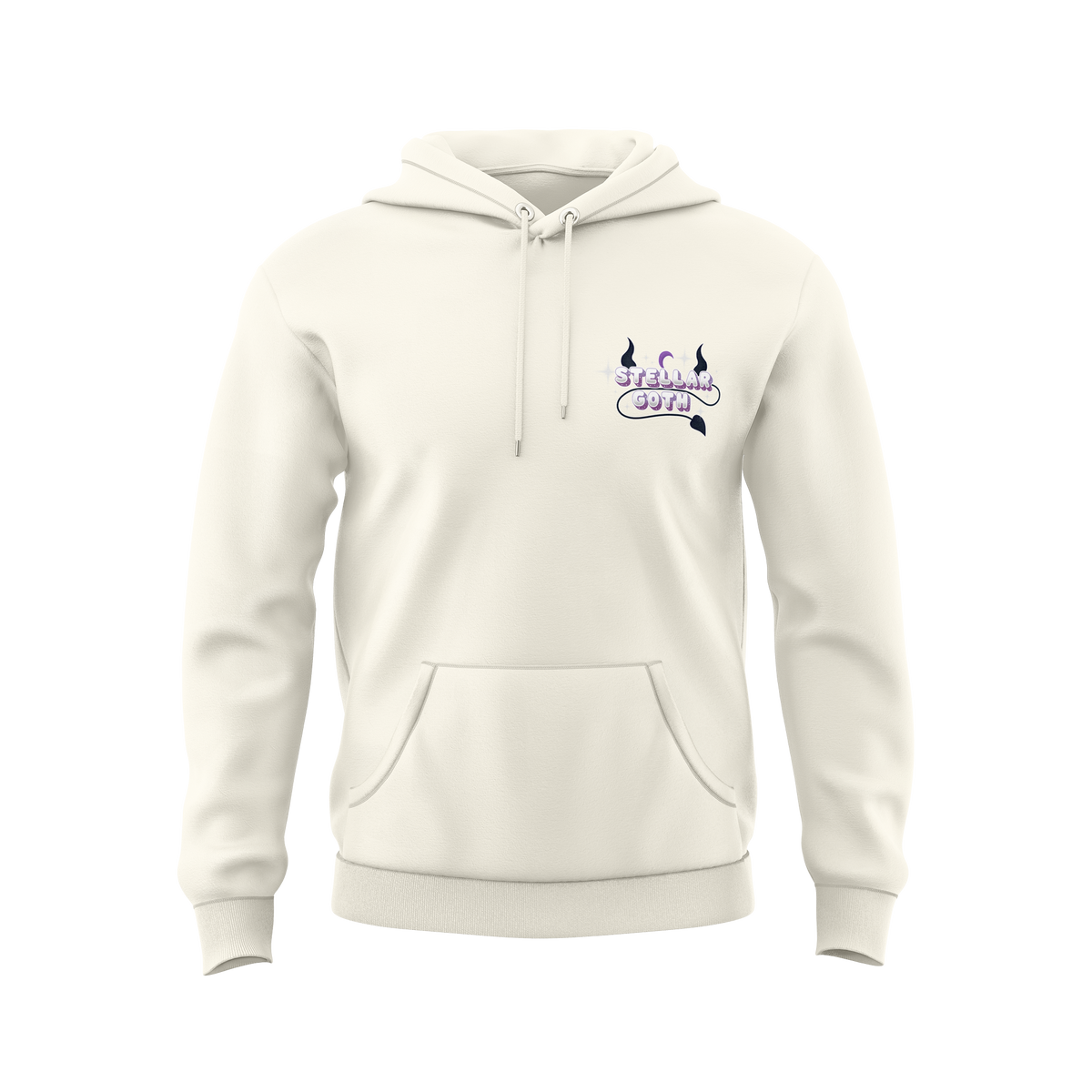 StellarGoth Halloween Cream Hoodie