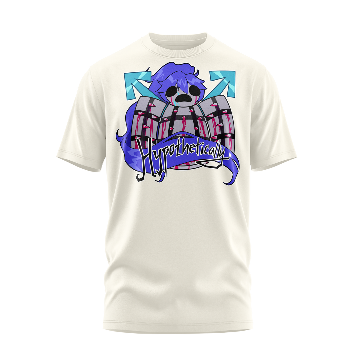 SuiROBO Iron Maiden Hypothetical Juiced T-Shirt Cream