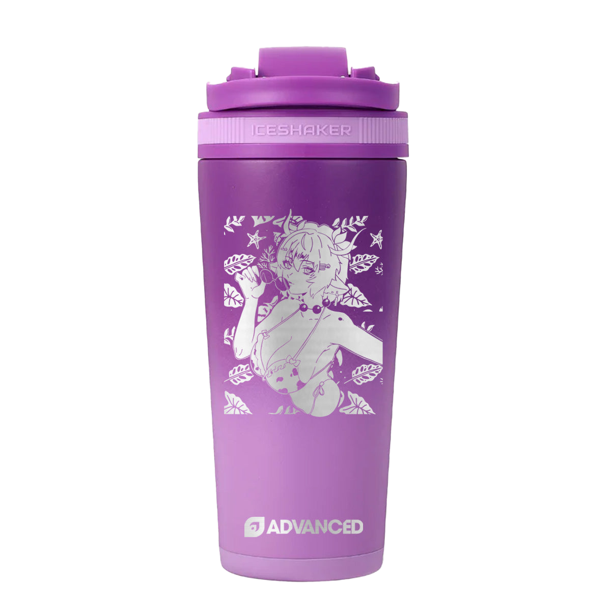Tauralite Custom 26oz Ice Shaker - Purple Color Rush