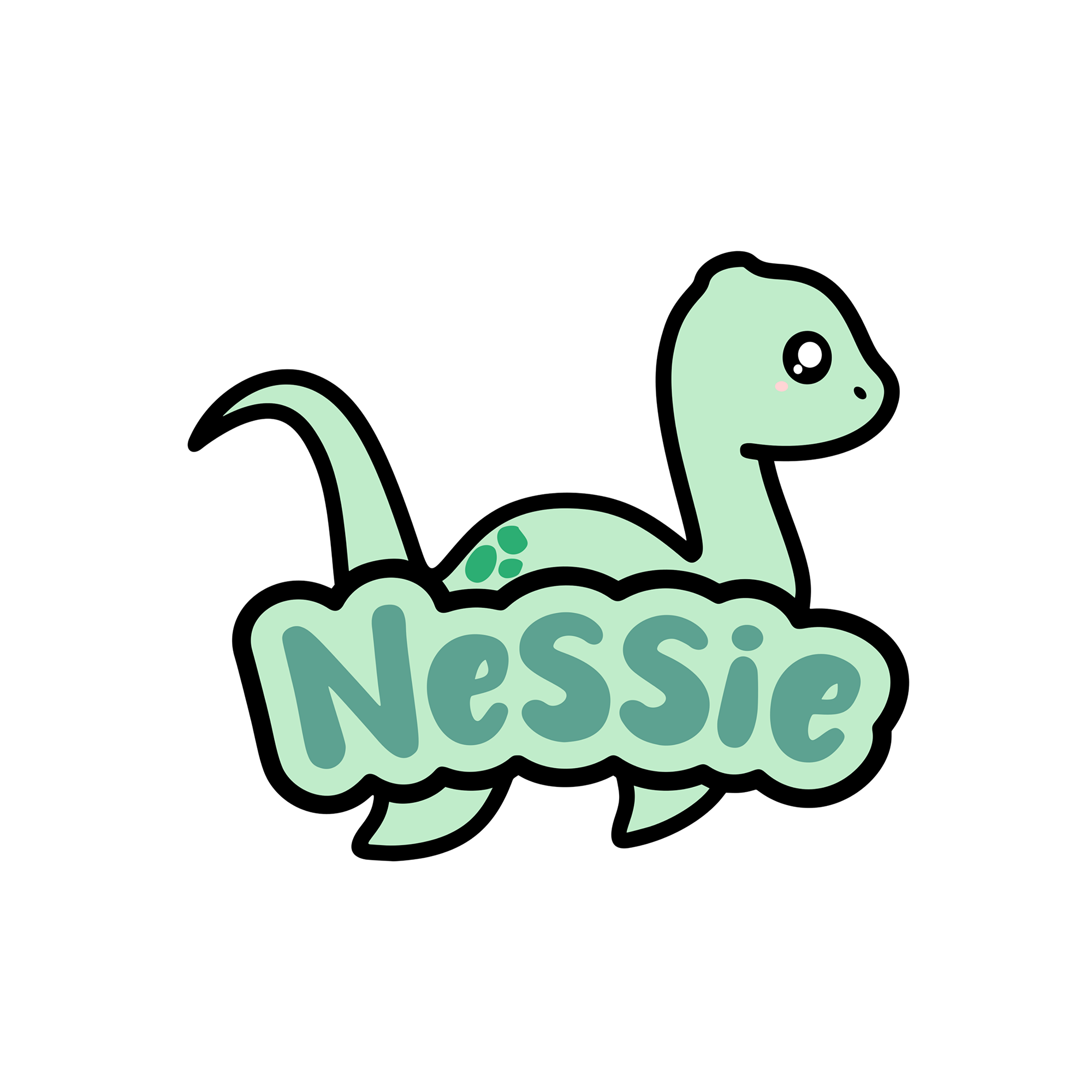 Nessie Sticker Name