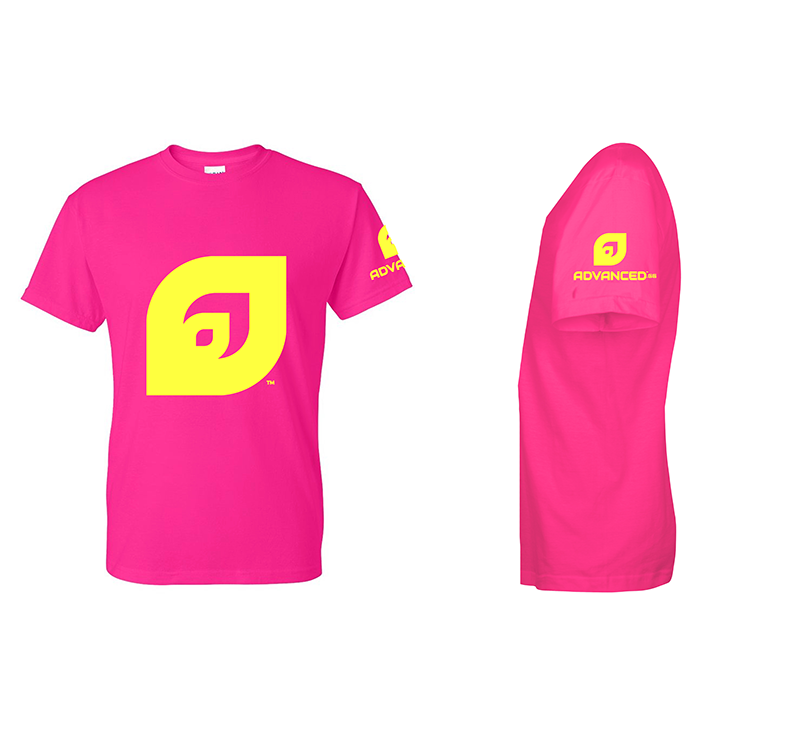 ADV Pink Giant Logo T-shirt