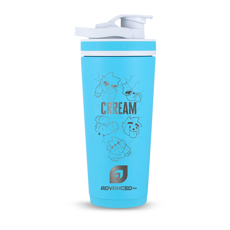 Crream x ADVANCED® Premium 26oz Ice Shaker - BLUE